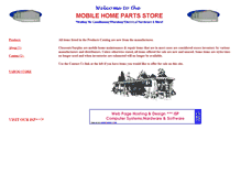 Tablet Screenshot of mobilehomeparts4u.com
